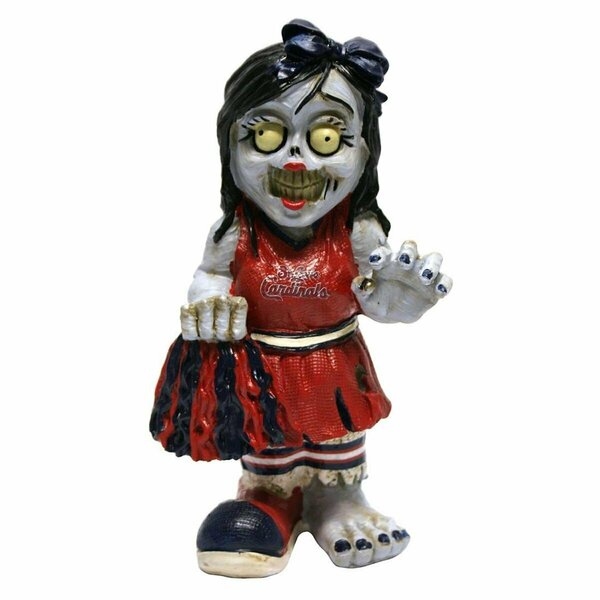 Signed And Sealed St. Louis Cardinals Zombie Cheerleader Figurine SI2823797